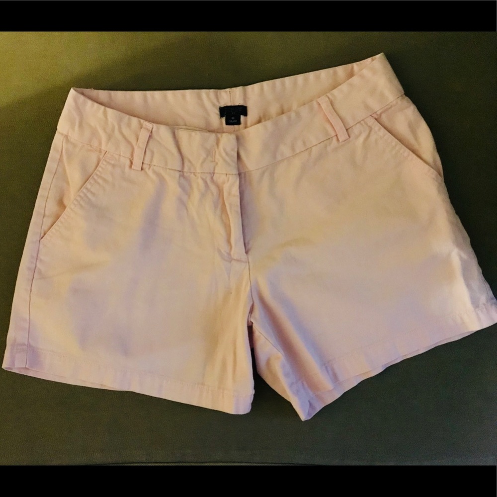 Pink J. Crew Shorts Sz10